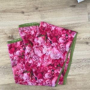 Floral scarf/wrap